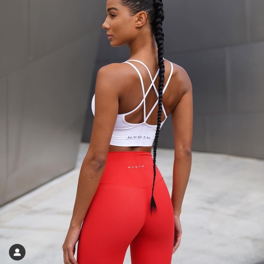 Red nvgtn leggings